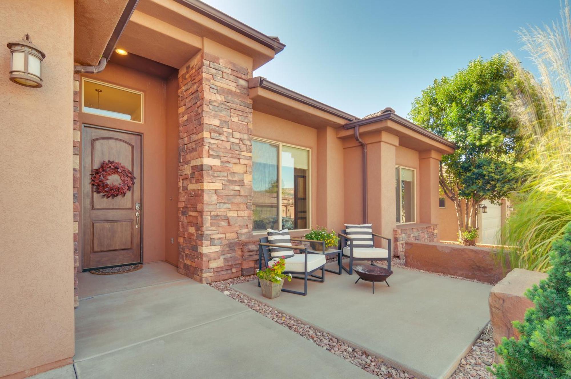 Zion Area Home With Scenic Views And Trail Access Kanab Esterno foto